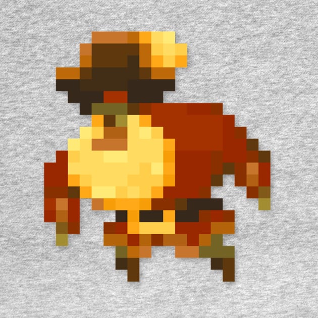 LeChuck low-res pixelart by JinnPixel